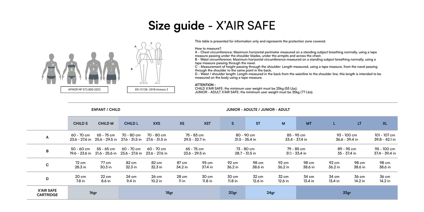 Freejump X’Air Safe - also for cross-country