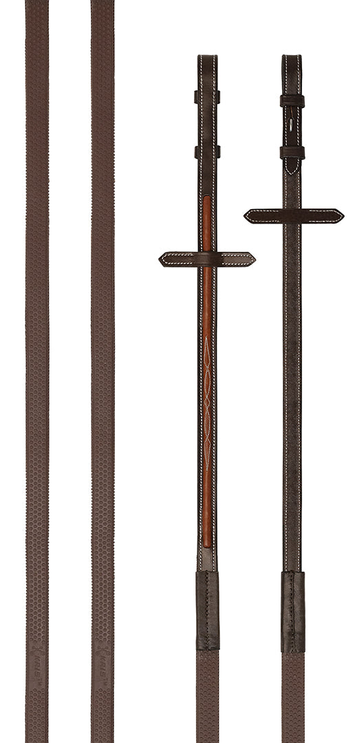 Horse and Balance - Prestige 3E090 Rubber Reins – Horse and Balance Asia
