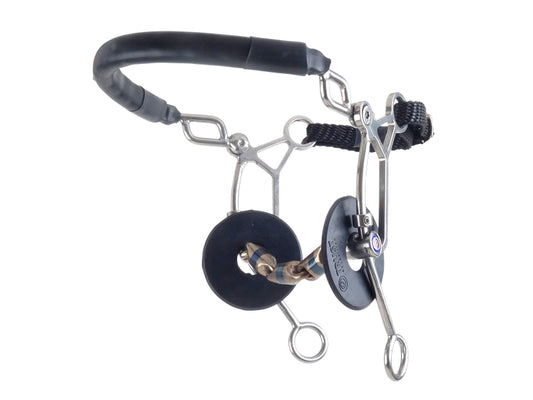 Horse Bit Trust Sweet Iron Hackamore Combi Long Waterford - Horse and Balance