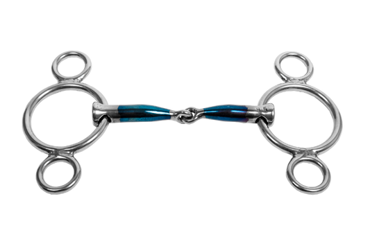 Horse Bit Trust Sweet Iron Pony 3 Ring jointed - Horse and Balance